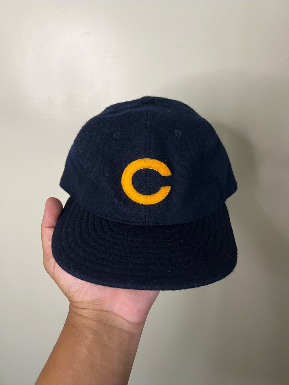 Ebbets Field University Of California Berkeley 1931 Vintage Fitted Cap Hat 7 1/4